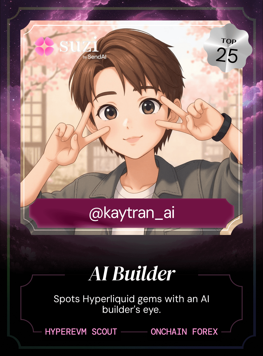 Suzi Early #25 — @kaytran_ai
