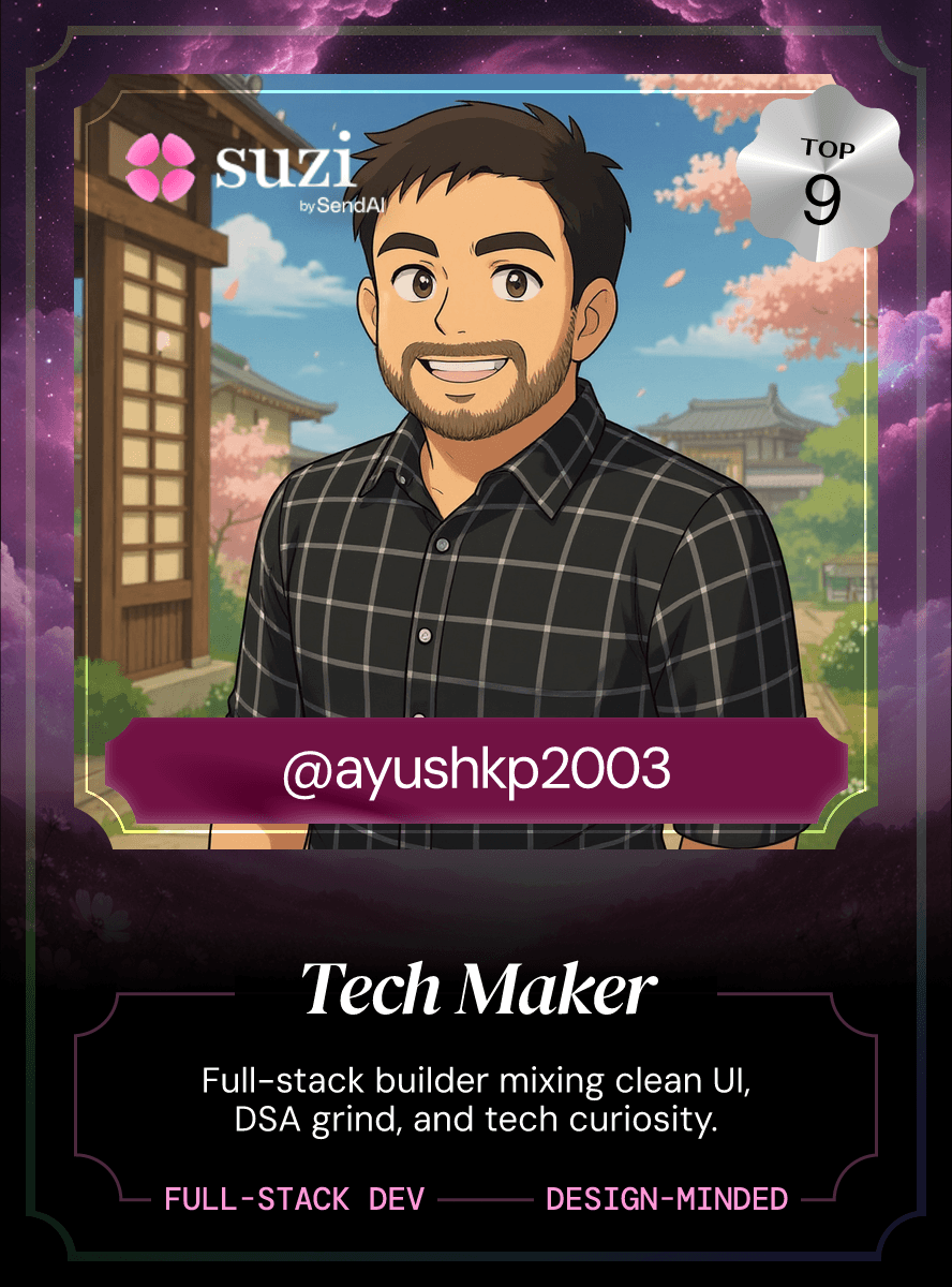 Suzi Early #9 — @ayushkp2003